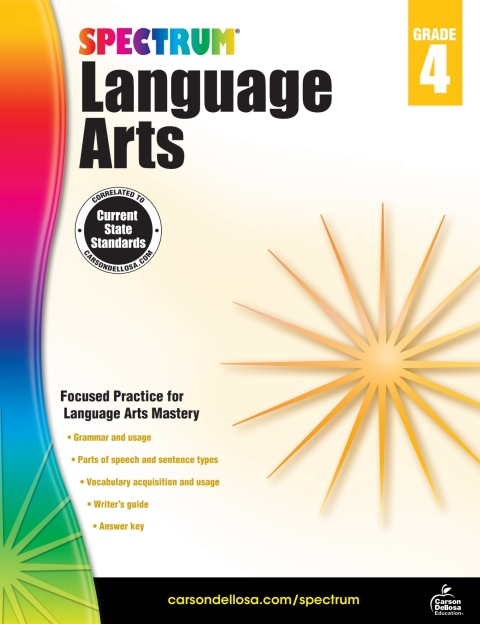 Cover image for book Spectrum Language Arts, Grade 4