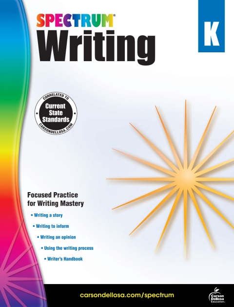 Cover image for book Spectrum Writing, Grade K