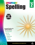 Carson-Dellosa Spectrum Spelling Workbook, Grade 2