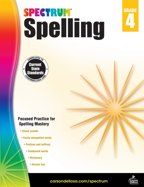 Cover image for book Spectrum Spelling, Grade 4