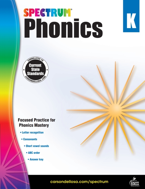 Cover image for book Spectrum Phonics, Grade K