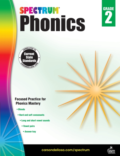 Cover image for book Spectrum Phonics, Grade 2
