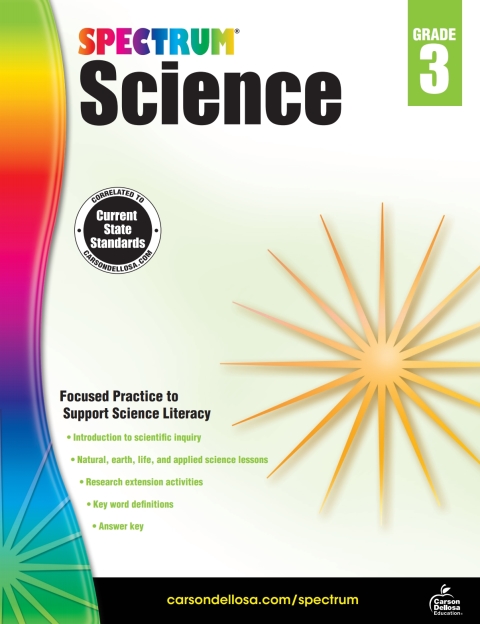 Cover image for book Spectrum Science, Grade 3