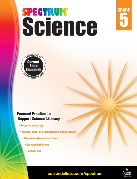 Cover image for book Spectrum Science, Grade 5