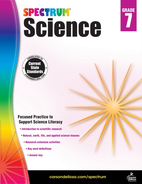 Cover image for book Spectrum Science, Grade 7