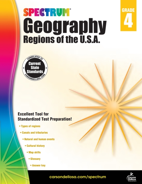 Cover image for book Spectrum Geography, Grade 4
