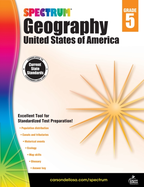 Cover image for book Spectrum Geography, Grade 5