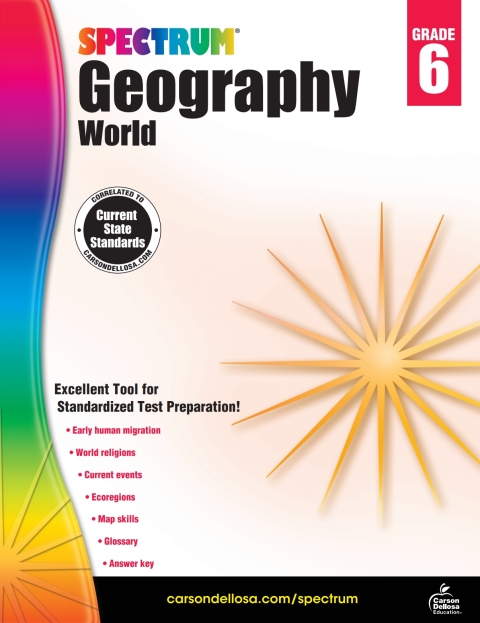 Cover image for book Spectrum Geography, Grade 6
