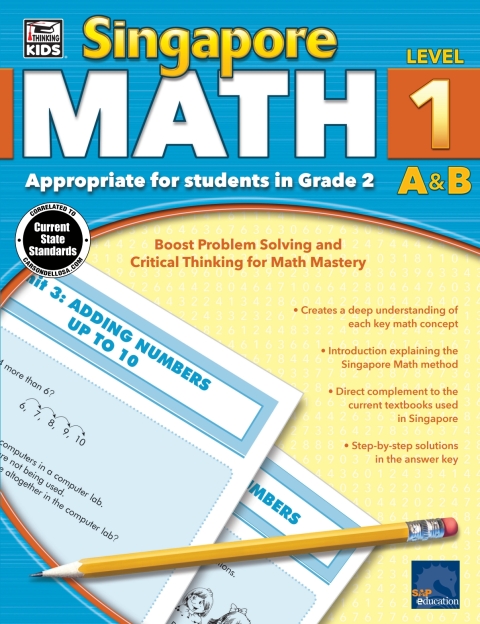 Cover image for book Singapore Math, Grade 2