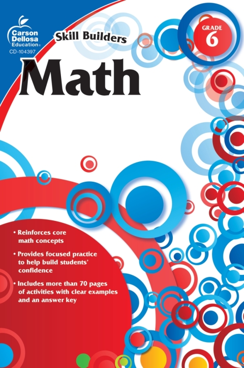 Cover image for book Math, Grade 6