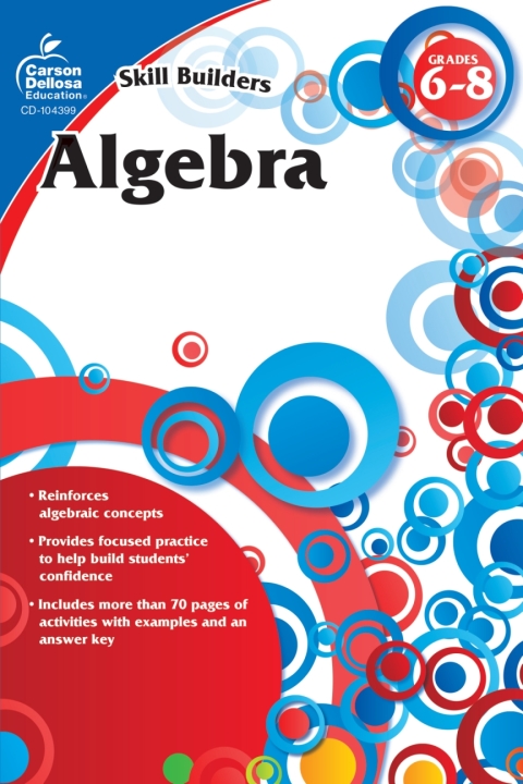 Cover image for book Algebra, Grades 6 - 8