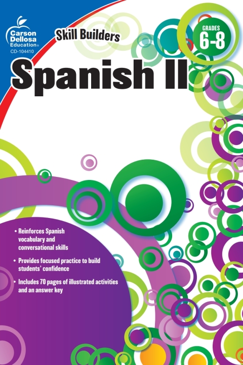 Cover image for book Spanish II, Grades 6 - 8