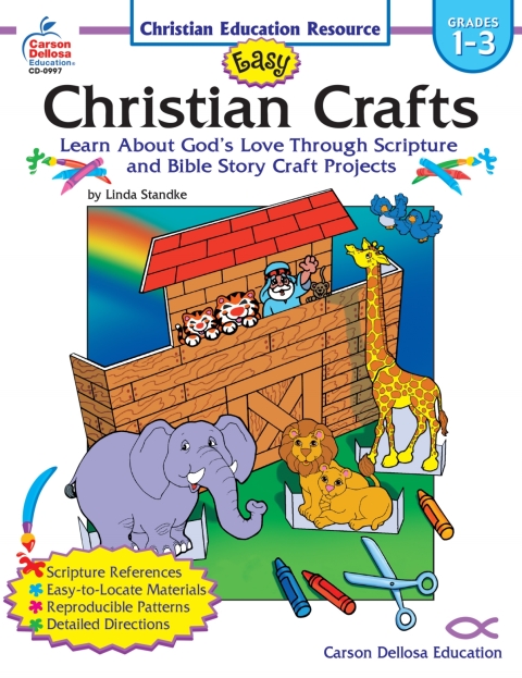 Cover image for book Easy Christian Crafts, Grades 1 - 3