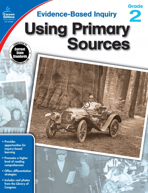Cover image for book Using Primary Sources, Grade 2
