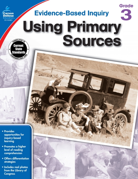 Cover image for book Using Primary Sources, Grade 3