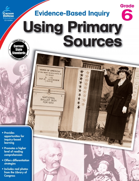 Cover image for book Using Primary Sources, Grade 6