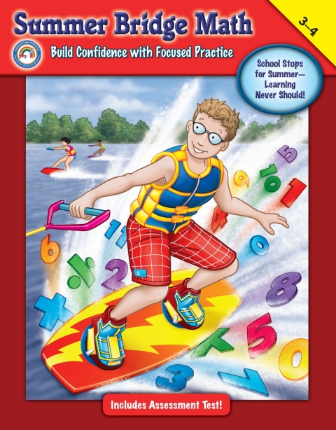 Cover image for book Summer Bridge Math, Grades 3 - 4