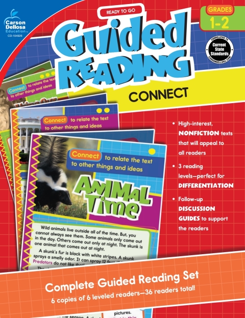 Cover image for book Ready to Go Guided Reading: Connect, Grades 1 - 2