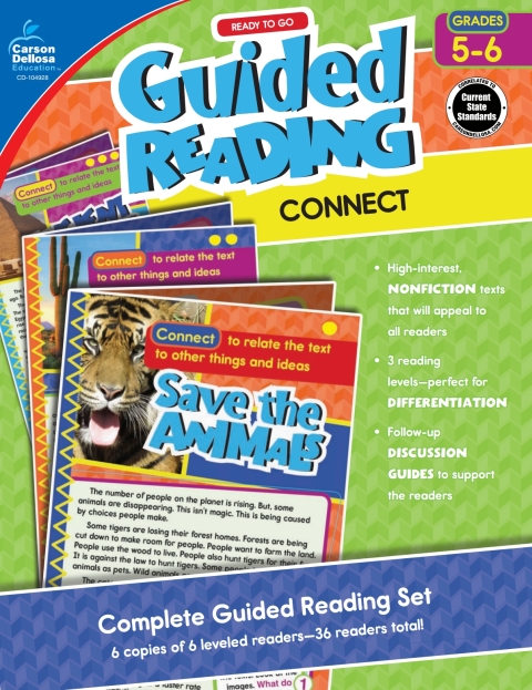 Cover image for book Ready to Go Guided Reading: Connect, Grades 5 - 6