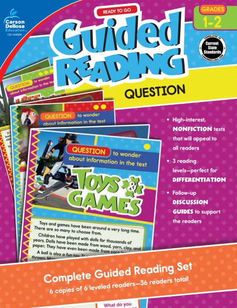 Cover image for book Ready to Go Guided Reading: Question, Grades 1 - 2