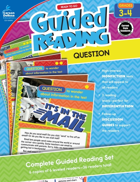 Cover image for book Ready to Go Guided Reading: Question, Grades 3 - 4