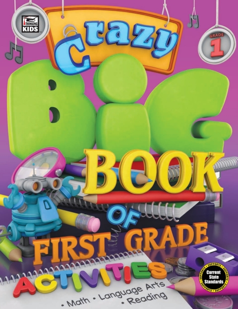 Cover image for book Crazy Big Book of First Grade Activities
