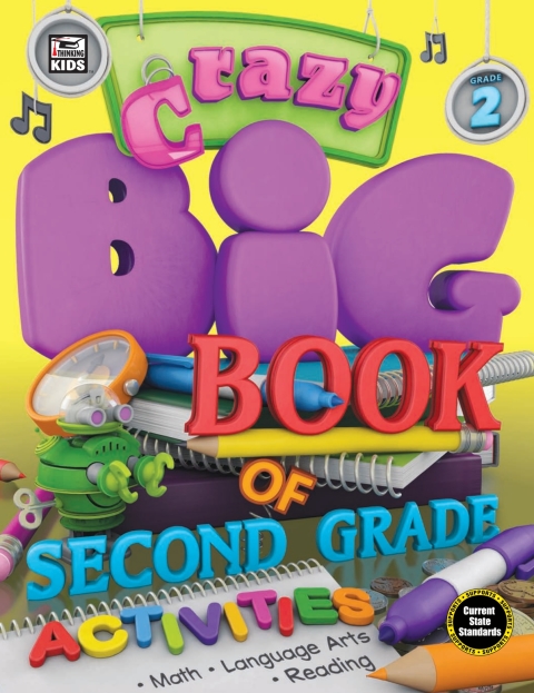 Cover image for book Crazy Big Book of Second Grade Activities