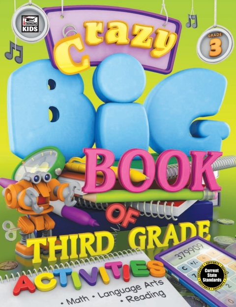 Cover image for book Crazy Big Book of Third Grade Activities