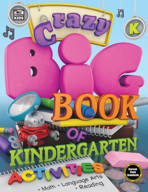 Cover image for book Crazy Big Book of Kindergarten Activities
