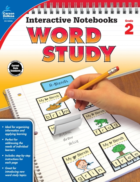 Cover image for book Interactive Notebooks Word Study, Grade 2