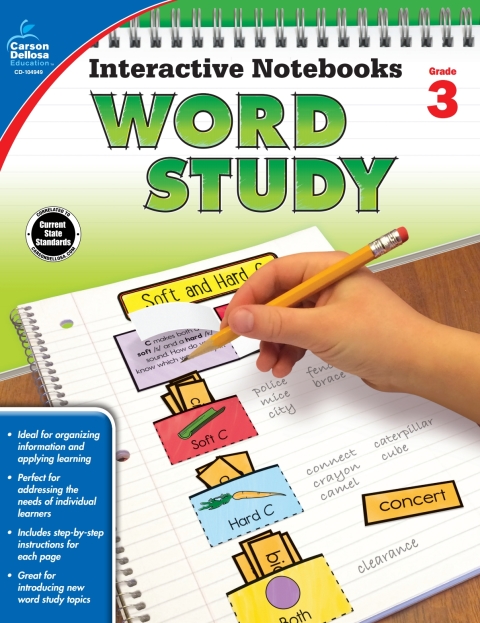 Cover image for book Interactive Notebooks Word Study, Grade 3