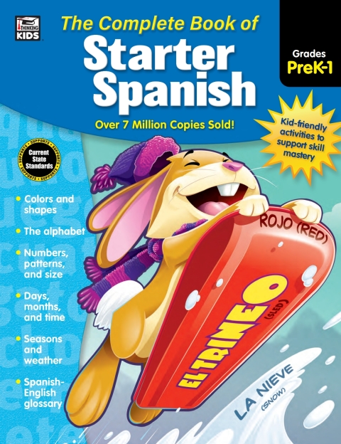 Cover image for book The Complete Book of Starter Spanish, Grades Preschool - 1