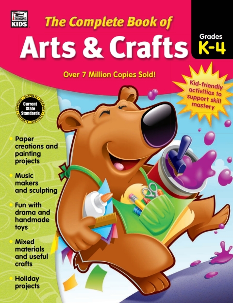 Cover image for book The Complete Book of Arts & Crafts, Grades K - 4