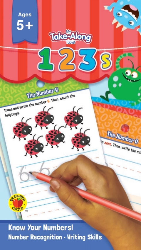 Cover image for book My Take-Along Tablet 123s