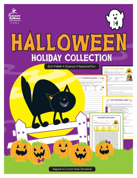 Cover image for book Halloween Holiday Collection, Grade 4