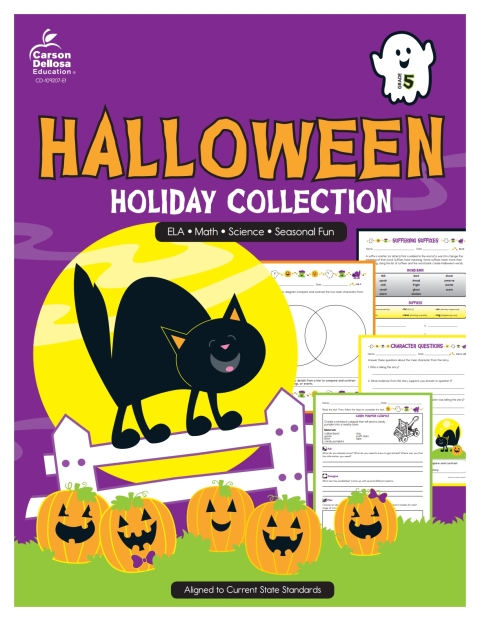 Cover image for book Halloween Holiday Collection, Grade 5