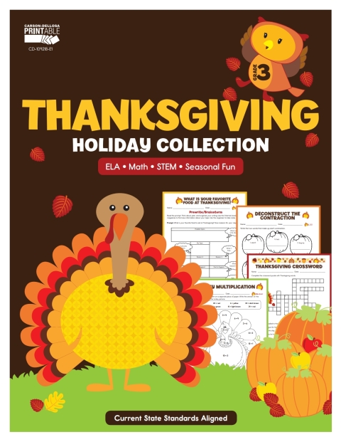 Cover image for book Thanksgiving Holiday Collection, Grade 3
