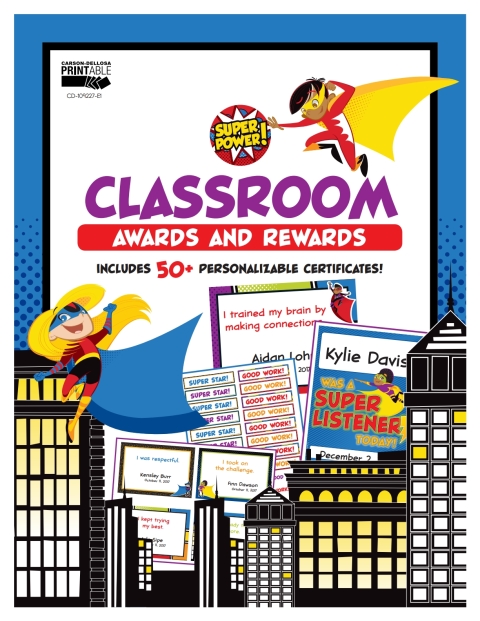 Cover image for book Super Power Classroom Awards and Rewards