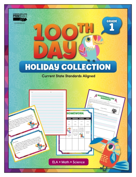 Cover image for book 100th Day Holiday Collection, Grade 1