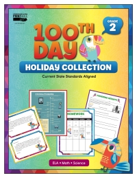 صورة الغلاف: 100th Day Holiday Collection, Grade 2 9781483845937