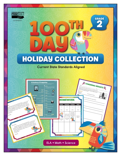 Cover image for book 100th Day Holiday Collection, Grade 2