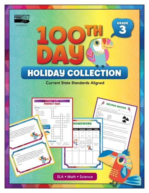 Cover image for book 100th Day Holiday Collection, Grade 3