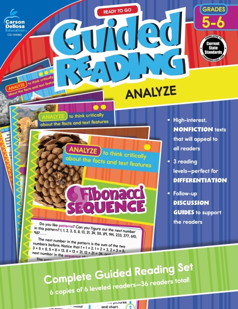 Cover image for book Ready to Go Guided Reading: Analyze, Grades 5 - 6