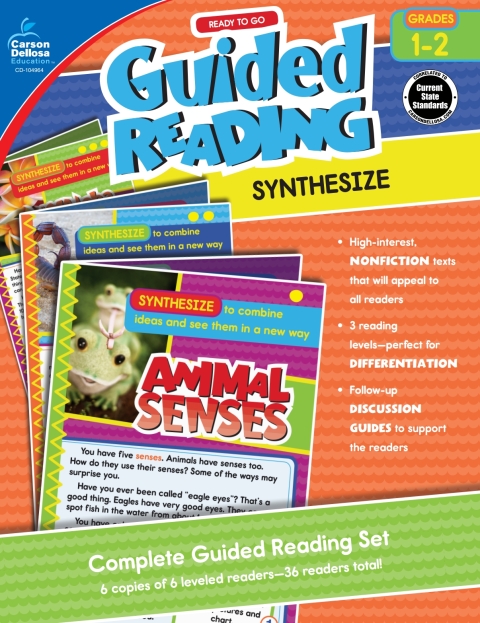 Cover image for book Ready to Go Guided Reading: Synthesize, Grades 1 - 2