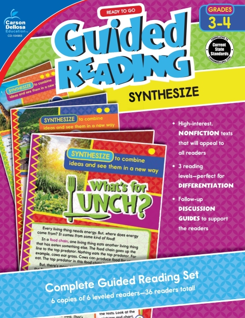 Cover image for book Ready to Go Guided Reading: Synthesize, Grades 3 - 4