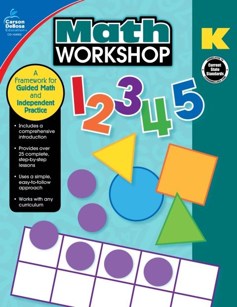 Cover image for book Math Workshop, Grade K