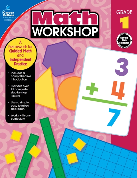 Cover image for book Math Workshop, Grade 1