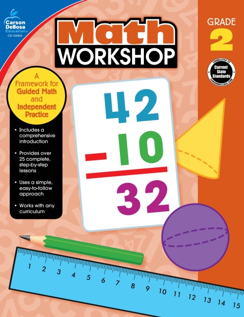 Cover image for book Math Workshop, Grade 2