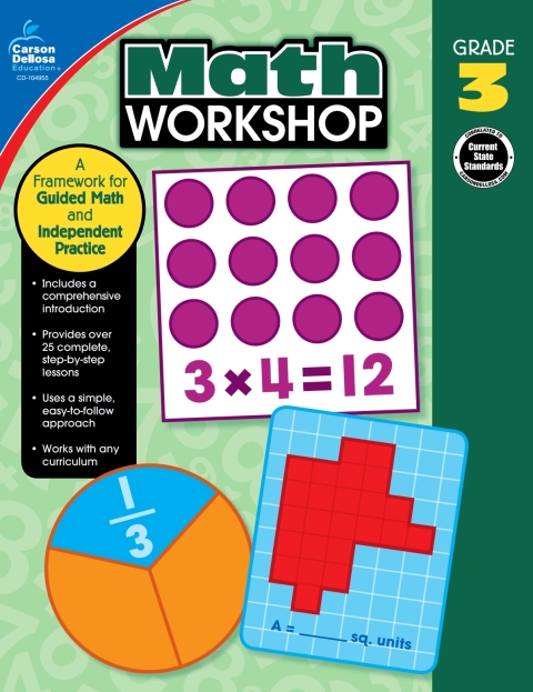 Cover image for book Math Workshop, Grade 3