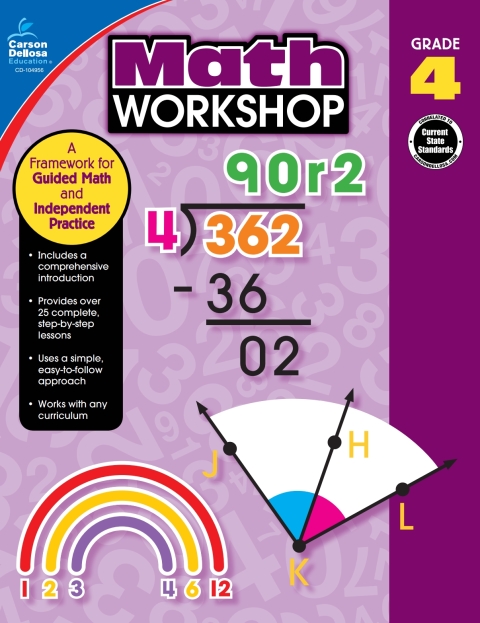 Cover image for book Math Workshop, Grade 4